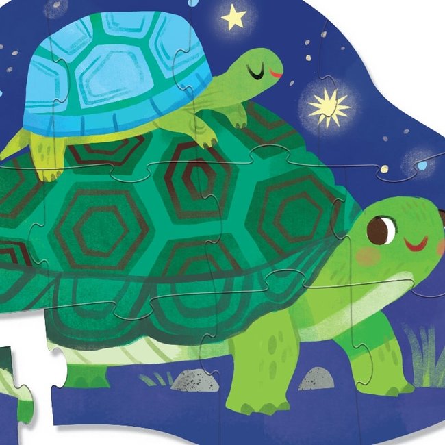 Crocodile Creek Puzzels Puzzel Schildpad 12 stukjes 2 jaar+