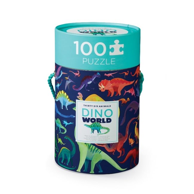 Crocodile Creek Puzzels Puzzel Dino World 100 st. 5 jaar+