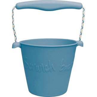 Scrunch Bucket Eimer Grau-Blau