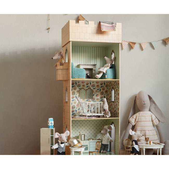 Maileg Chairs For Mice Green Doll's house