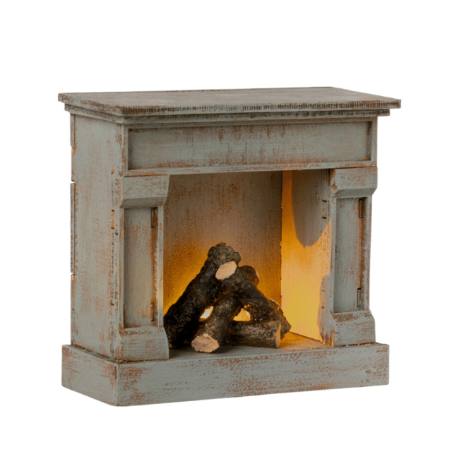 Maileg Fireplace With Light