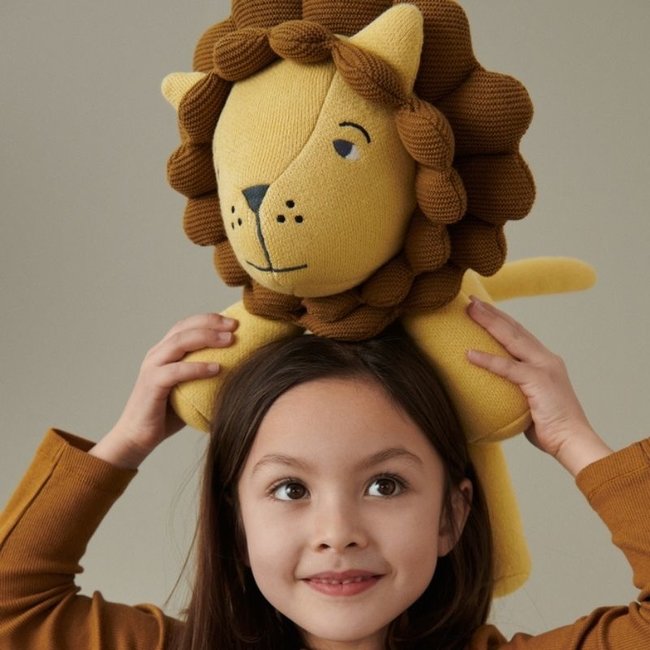 Liewood Soft Toy Lion Darcy Yellow 30 cm