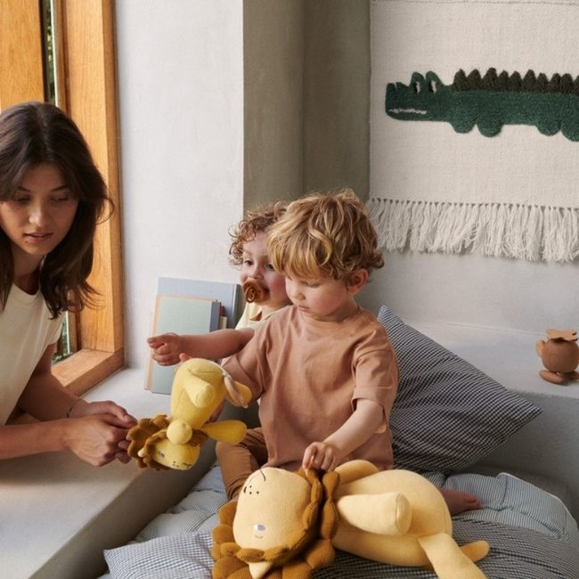 Liewood Soft Toy Lion Darcy Yellow 30 cm