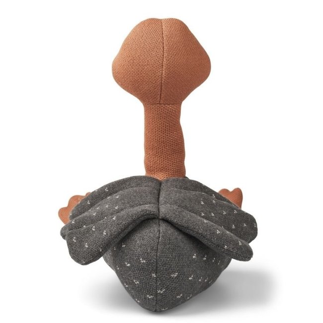 Liewood Knuffel Struisvogel Charlotte Grijs 30 cm