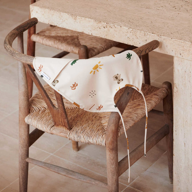 Liewood Bib Lai Aussie Beige Water Repellent