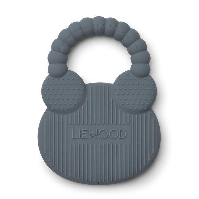 Liewood Teether Gemma Mr Bear Whale Blue