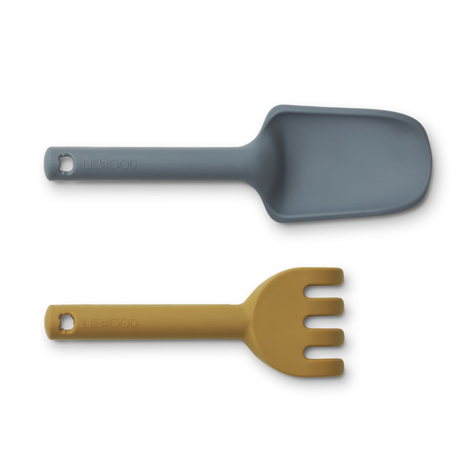 Liewood Francy Gardening Tools 2 Stück Whale Blue