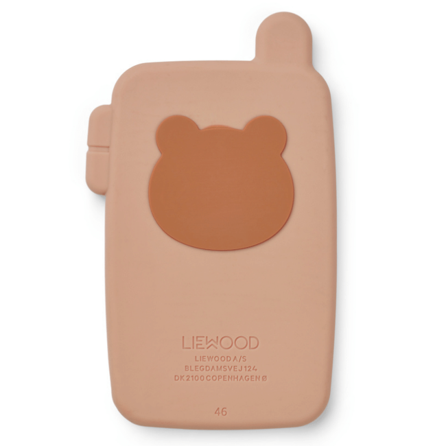 Liewood Bijtspeelgoed Esben Walkie Talkie Roze