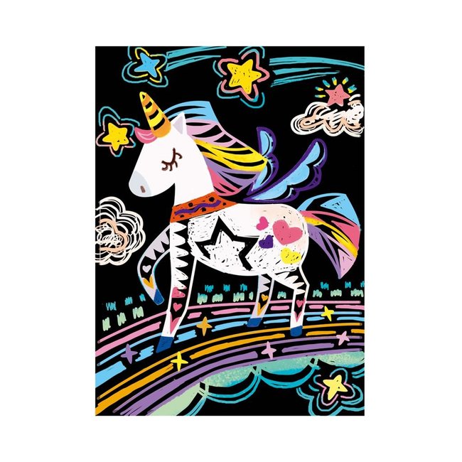 Scratch Creatief Speelgoed Kraskaarten Unicorns