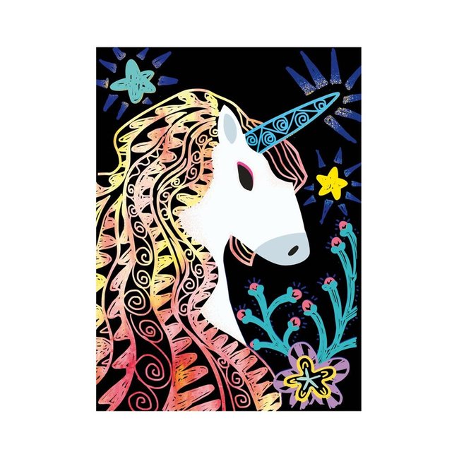 Scratch Creatief Speelgoed Scratch Art  Unicorns