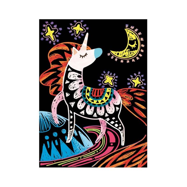 Scratch Creatief Speelgoed Kratzbilder Unicorns