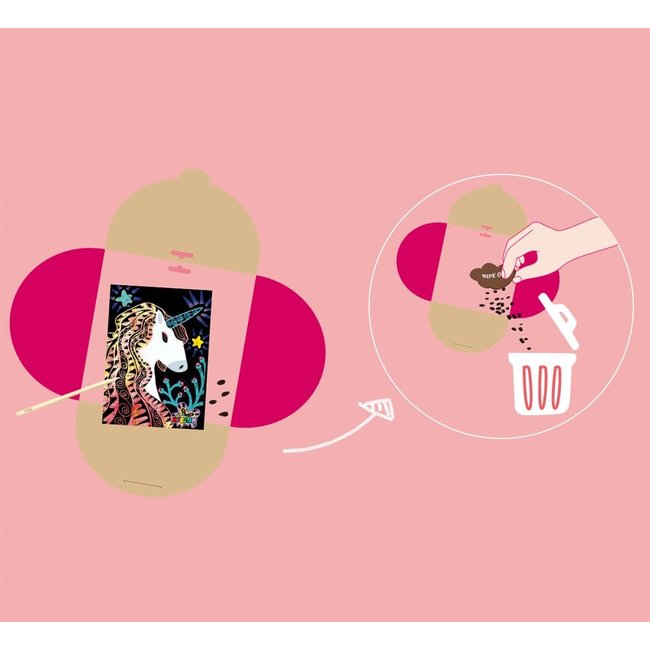 Scratch Creatief Speelgoed Kratzbilder Unicorns