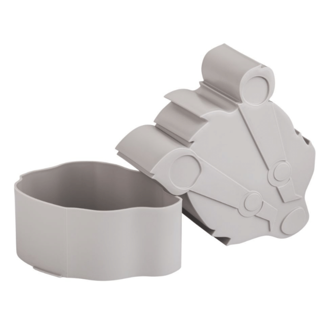 Blafre Snack Box Badger Grey