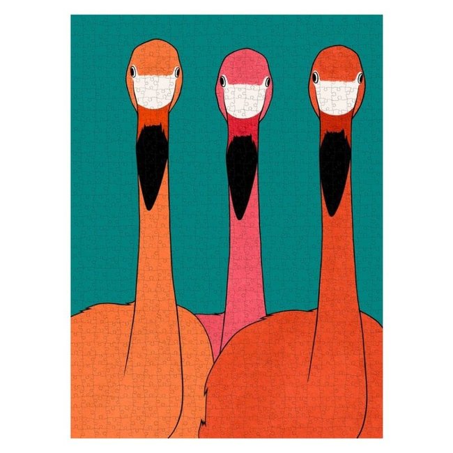 Hummingbird Australia Puzzle Flamingo Trio 1000 Teile