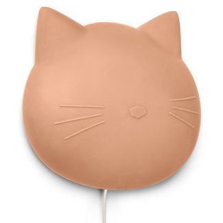 Liewood Wall Light Cat Vega Pink