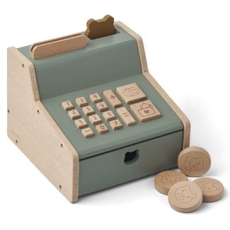 Liewood Cash Register Buck Wood Green