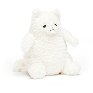 Jellycat Amore Kat Knuffel Crème Small 15 cm