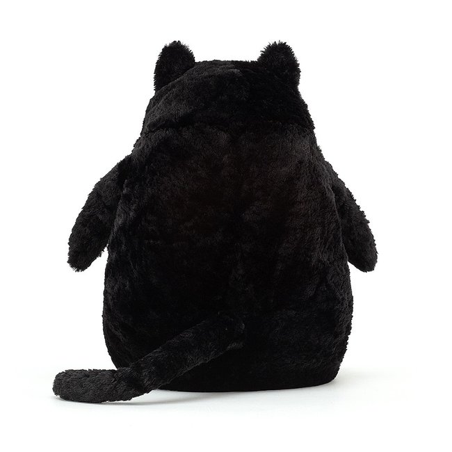 Jellycat Amore Katze Creme Schwarz 15 cm