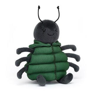 Jellycat Spider Anoraknid Black 13 cm