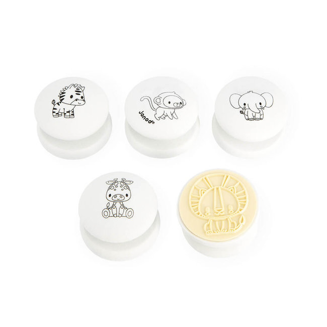 Janod Stempel-Set Stampinoo Savannah