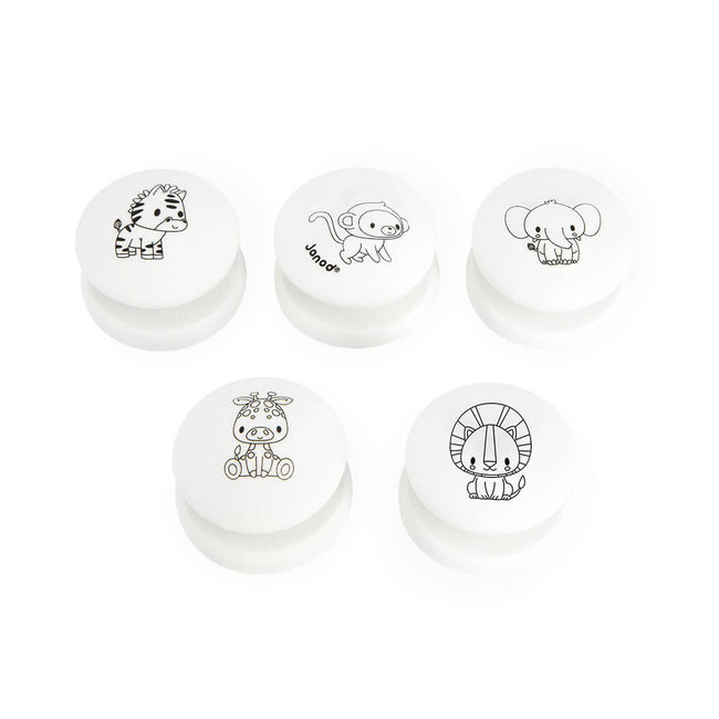 Janod Stempel-Set Stampinoo Savannah