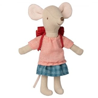 Maileg Tricycle Mouse Big Sister Red