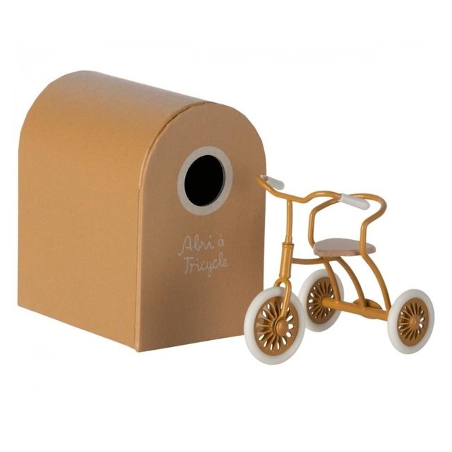 Maileg Tricycle Ochre Yellow Mice