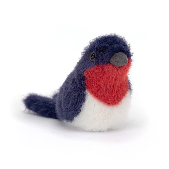 Jellycat Vogel Swallow Birdling Knuffel 10 cm