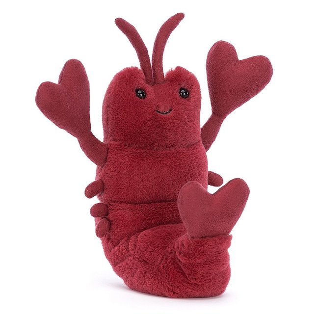 Jellycat Kreeft Love Me Lobster Knuffel 15 cm