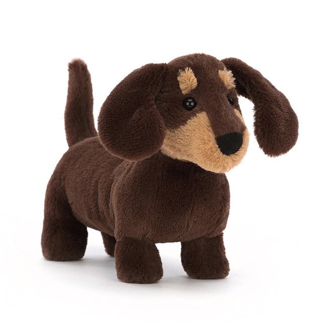 Jellycat Otto Sausage Dog Soft Toy Small 13 cm