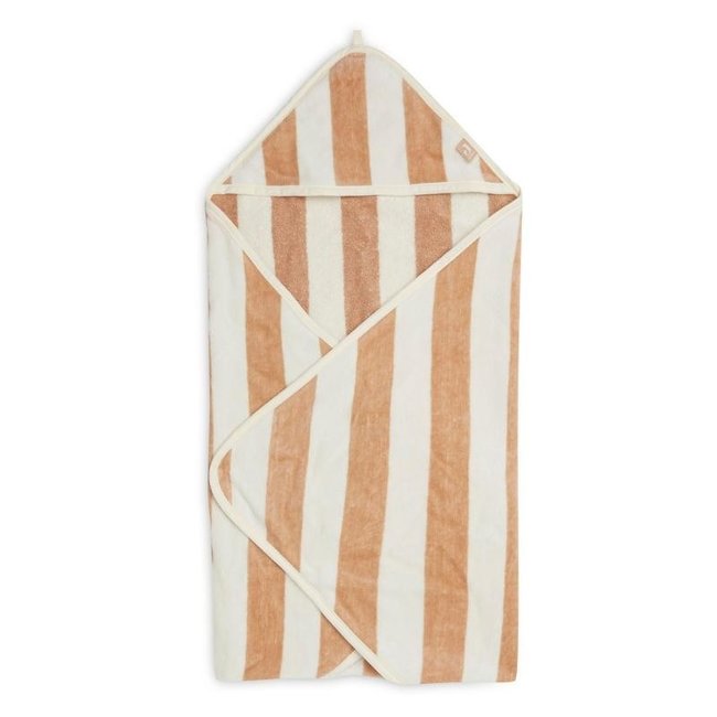 Jollein Badcape Stripe Biscuit Beige