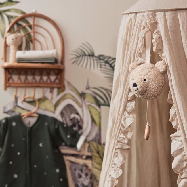 Jollein Musical Cushion Teddy Bear Beige