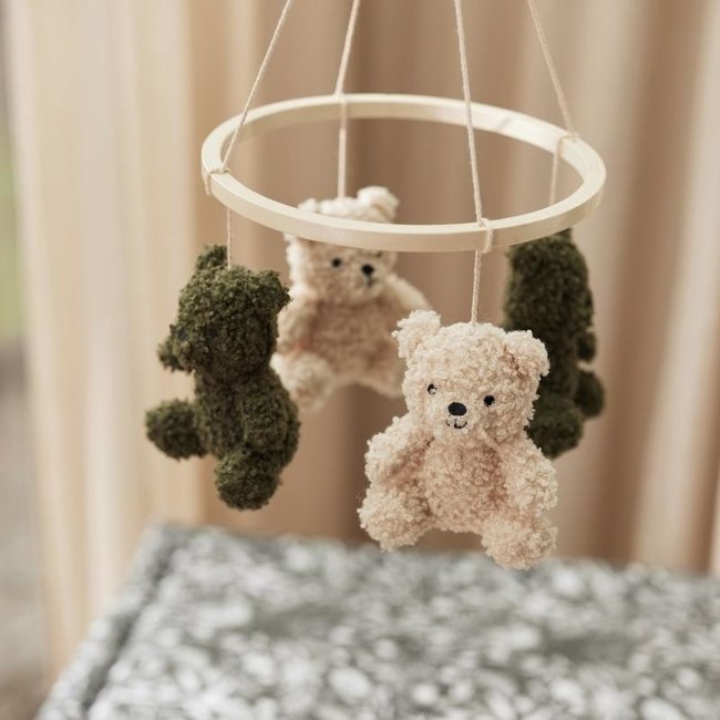 Jollein Babymobiel Teddybeer Groen