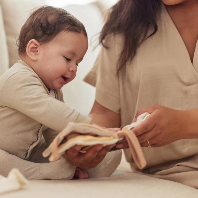 Jollein Stoff-Spielbuch Spring Garden