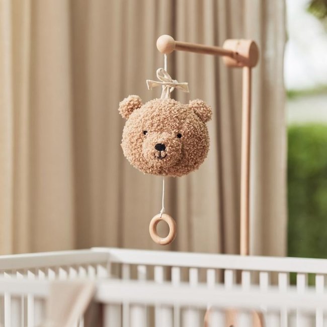 Jollein Muziekhanger Teddybeer Biscuit