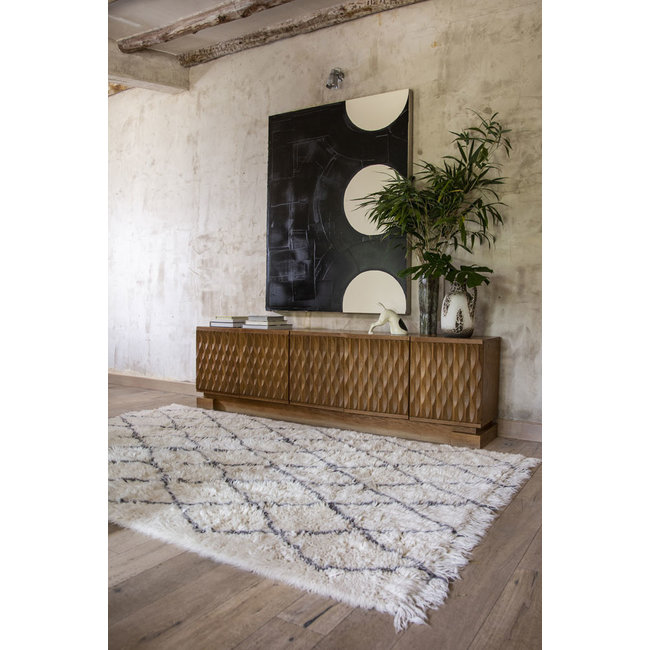 Lorena Canals Woll-Teppich Berber Soul Woolable 140 x 200 cm