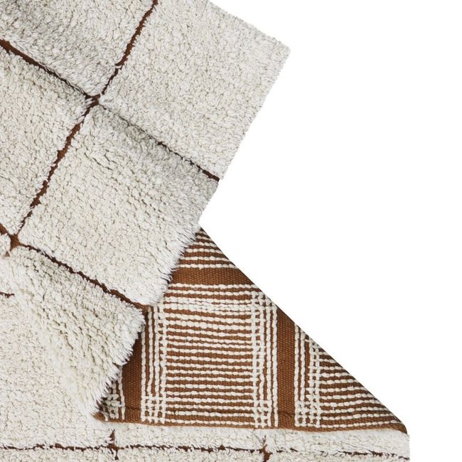 Lorena Canals Vloerkleed Mozaiek Beige Wasbaar 170 x 240 cm