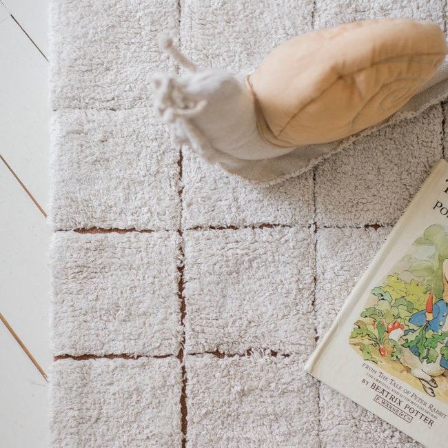 Lorena Canals Rug Mosaic Beige Washable 120 x 160 cm