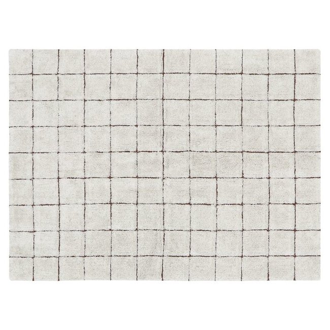 Lorena Canals Vloerkleed Mozaiek Beige Wasbaar 120 x 160 cm