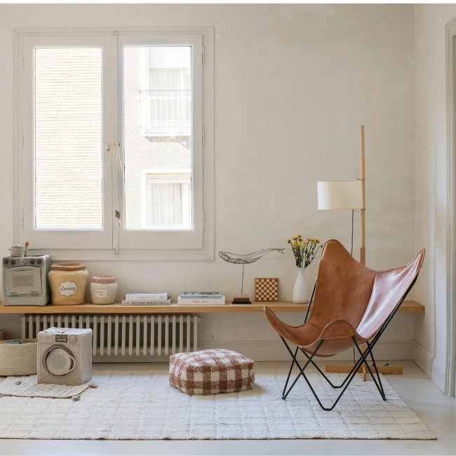 Lorena Canals Vloerkleed Mozaiek Beige Wasbaar 170 x 240 cm