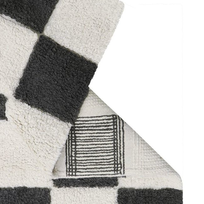 Lorena Canals Rug Kitchen Tiles Dark Grey 120 x 160 cm