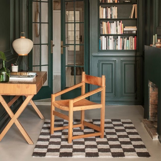 Lorena Canals Rug Kitchen Tiles Dark Grey 120 x 160 cm