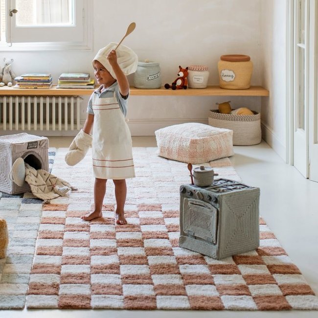 Lorena Canals Teppich Küchenfliesen Toffee 120 x 160 cm