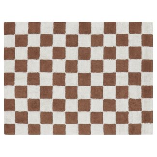 Lorena Canals Rug Kitchen Tiles Toffee Washable 120 x 160 cm