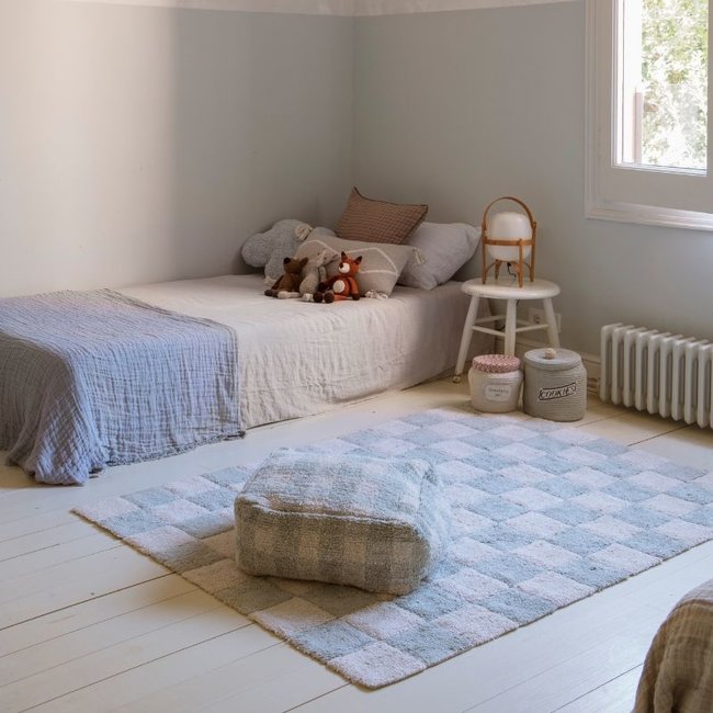 Lorena Canals Teppich Küchenfliesen Blau 120 x 160 cm