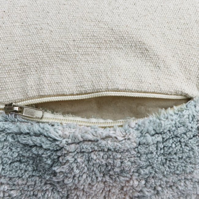 Lorena Canals Pouf Vichy Blau Little Chefs