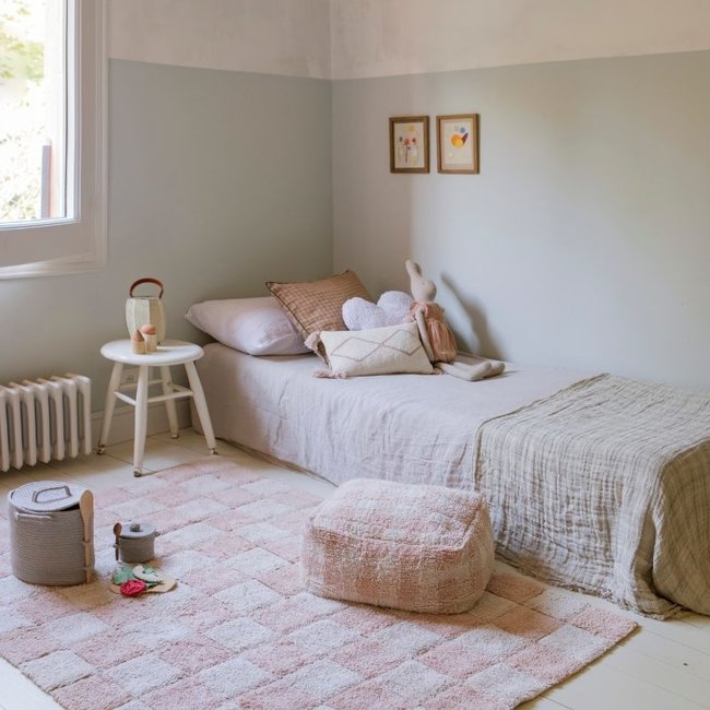 Lorena Canals Pouf Vichy Pink Little Chefs