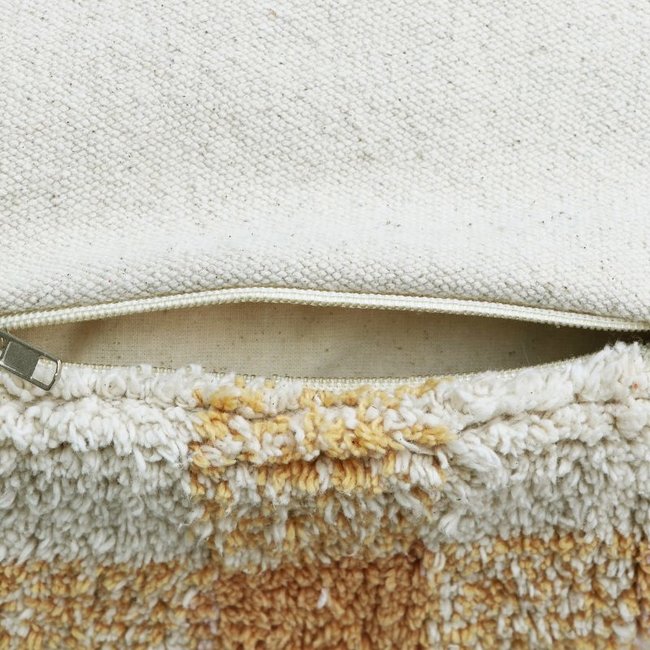 Lorena Canals Pouf Vichy Gelb Little Chefs