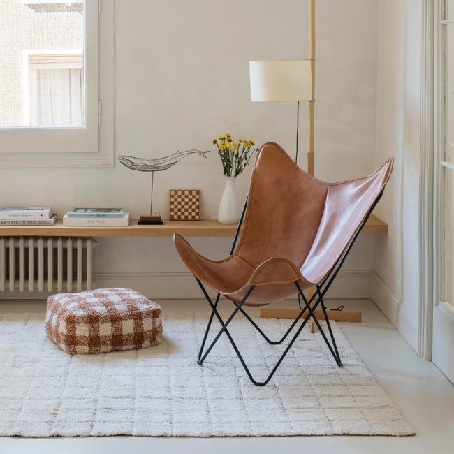 Lorena Canals Pouf Vichy Toffee Little Chefs