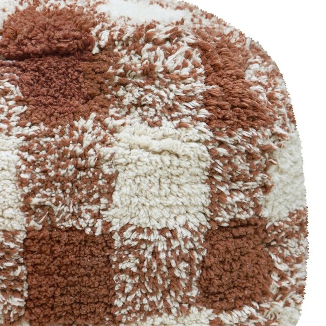 Lorena Canals Pouf Vichy Toffee Little Chefs